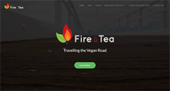 Desktop Screenshot of fireandtea.com